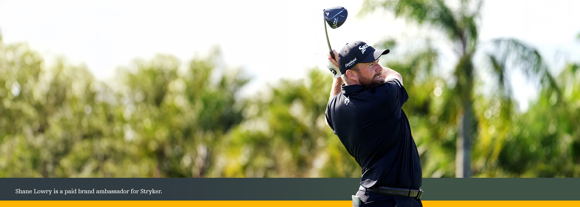 Shane Lowry pro golfer and caregiver